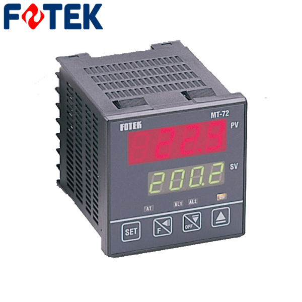 Control Temperatura 72x72  IN. Tº OUT. Relé MT72R