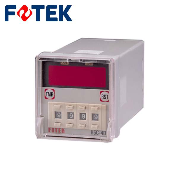 Contador 48x48x95 Base Incluida PNP 90-265 VAC H5C4D
