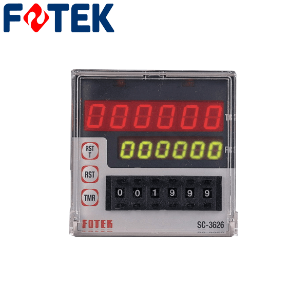 Contador 72x72  NPN 90-265 VAC SC3626