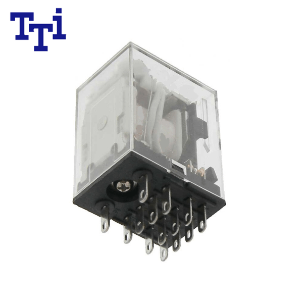 Relé 4PDT 14P. 5A. 12 VDC TRY12VDCS4CL