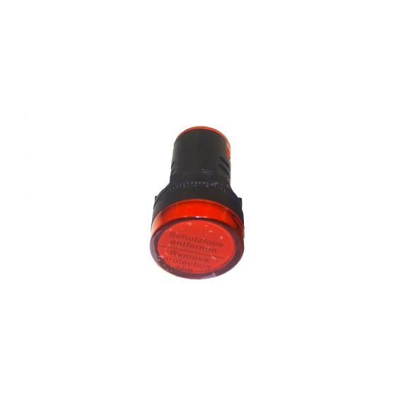Piloto LED 22mm Rojo 220V