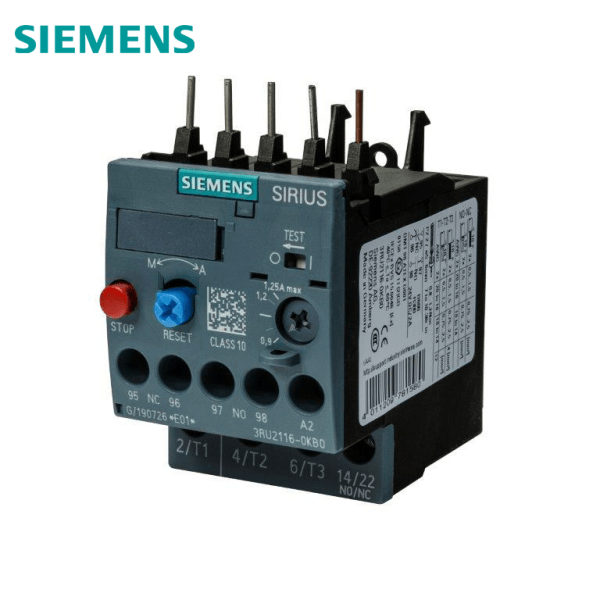 Relé térmico tamaño S00  rango 0,9 - 1,25 A. 3RU2116-0KB0
