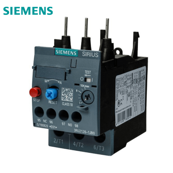 Relé Térmico tamaño S0 rango 7 - 10 A. 3RU2126-1JB0