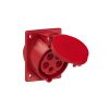 Enchufe Hembra Embutido 5x32A (3P+N+T) IP44 380V