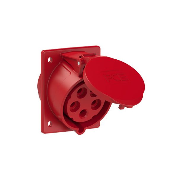 Enchufe Hembra Embutido 5x32A (3P+N+T) IP44 380V