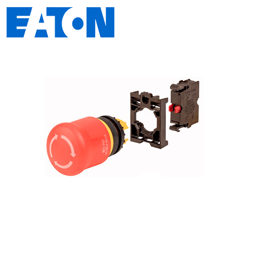 Pulsador Emergencia con Retención 1NC