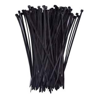 Amarras Plásticas 450 x 4,8mm Negras (100 Unidades)