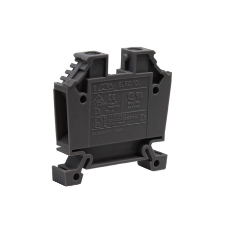 Borne Gris 10mm2 - 1000V- 57A