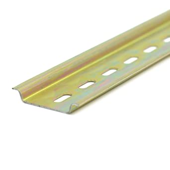Riel DIN Ranurado (Tira 1 Metro)