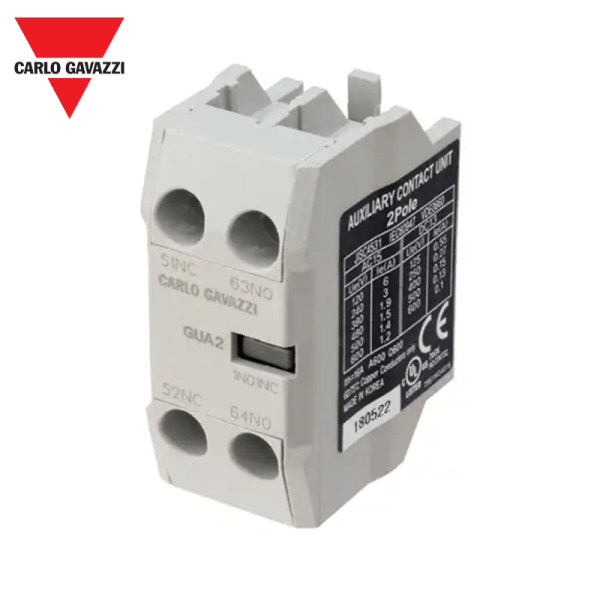 Contacto Frontal Auxiliar 1NO/1NC CC9~185A GUA2-11