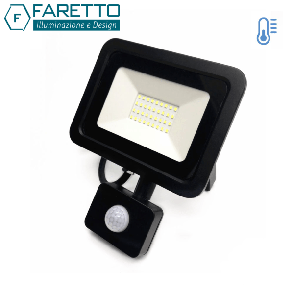 Proyector Polux 30W con Sensor Frio