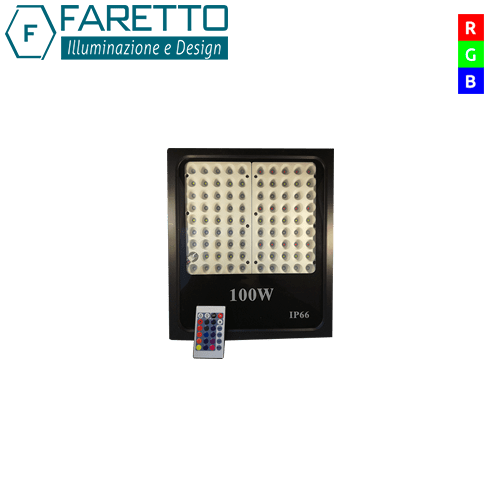 Proyector 100W RGB (F)