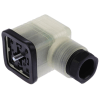 Conector Hirschmann 29x29mm 2P+T C/LED 24VDC C/Cto Protector