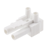 300107 Conector Macho 2P M9-02 Blanco 400V/16A