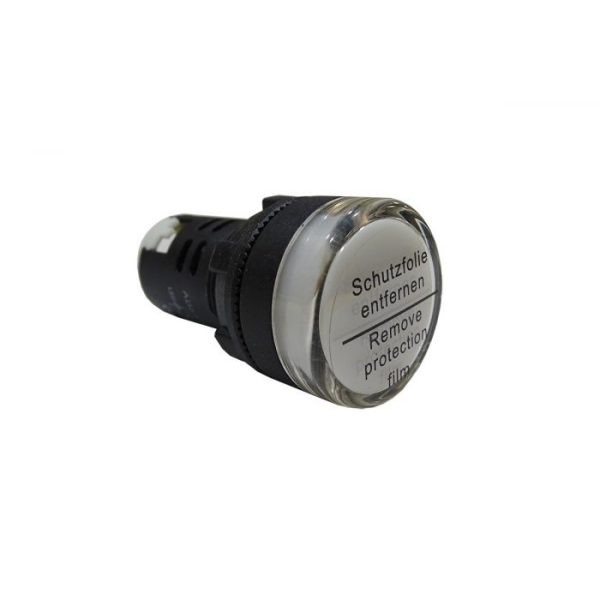 Piloto LED 22mm Blanco 220VAC