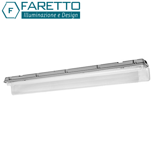 Estanco 2x120cm para Tubos LED Max 80W (F)