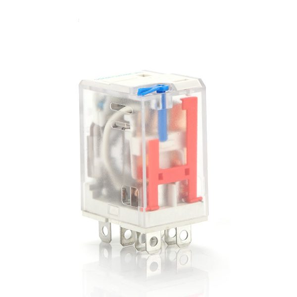 Relé DPDT 8P (5mm) 5A 24VDC 10A