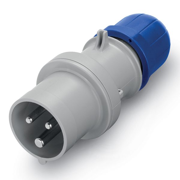 Enchufe Macho Volante 2P+T IP44 16A 200-250V SCAME