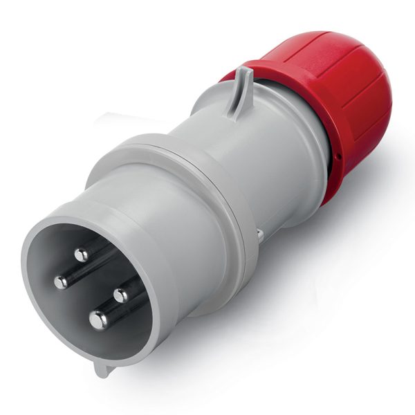 Enchufe Macho Volante 3P+T IP44 16A 380-415V SCAME