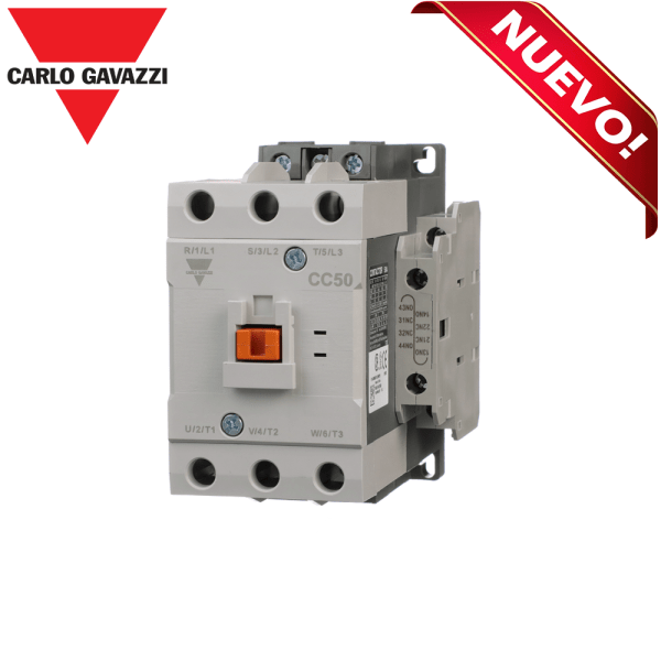 Contactor 50A 3P 24V DC 2NO/2NC CC50SD24