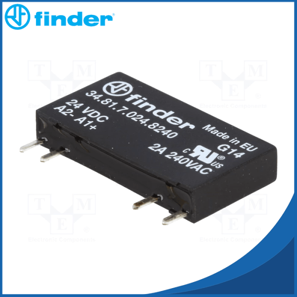 Relé SSR 2A-Max Ultrafino 16-30VDC/12-240VAC 34.81.7.024.8240
