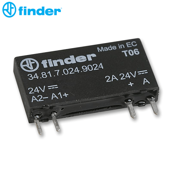Relé SSR 6A-Max Ultrafino 16-30VDC/1.5-24VDC 34.81.7.024.9024