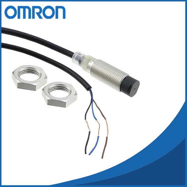 Sensor Ind. M12, 8mm PNP NO E2B-M12KN08-WZ-B1, cable 2mts